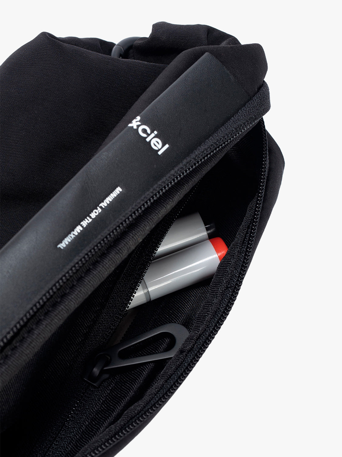 coteetciel Small/Pouch Nestos Smooth Black Pouch côte&ciel US 29090