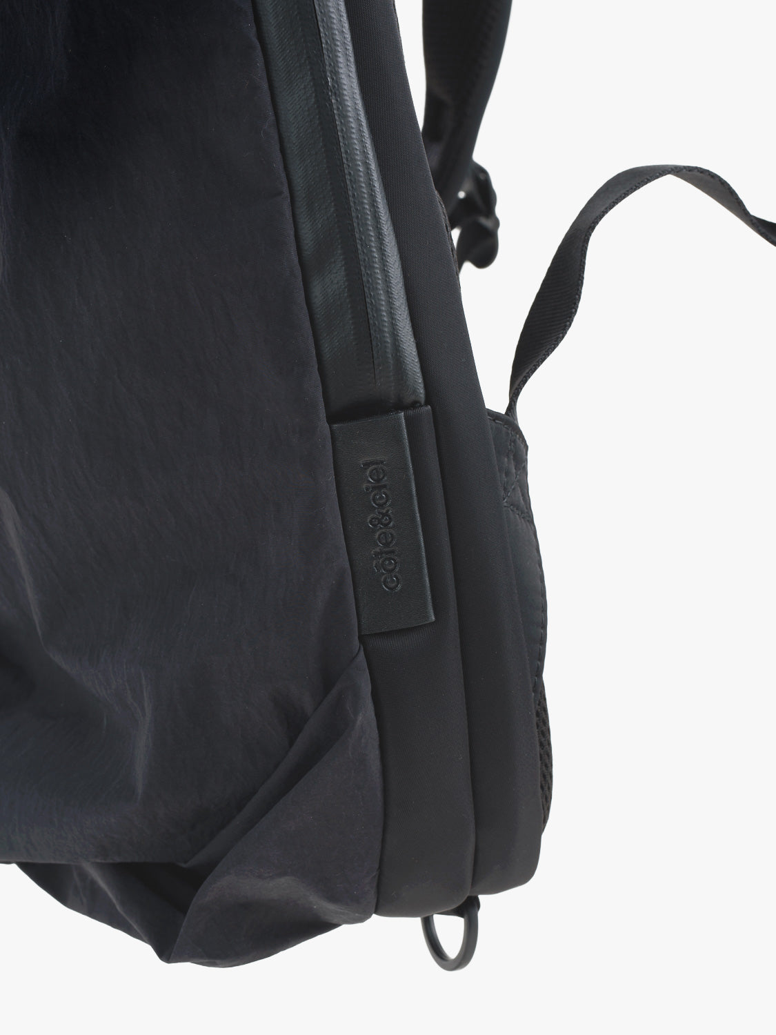 coteetciel Backpack Ladon Komatsu Onibegie Nylon Black côte&ciel US 29011