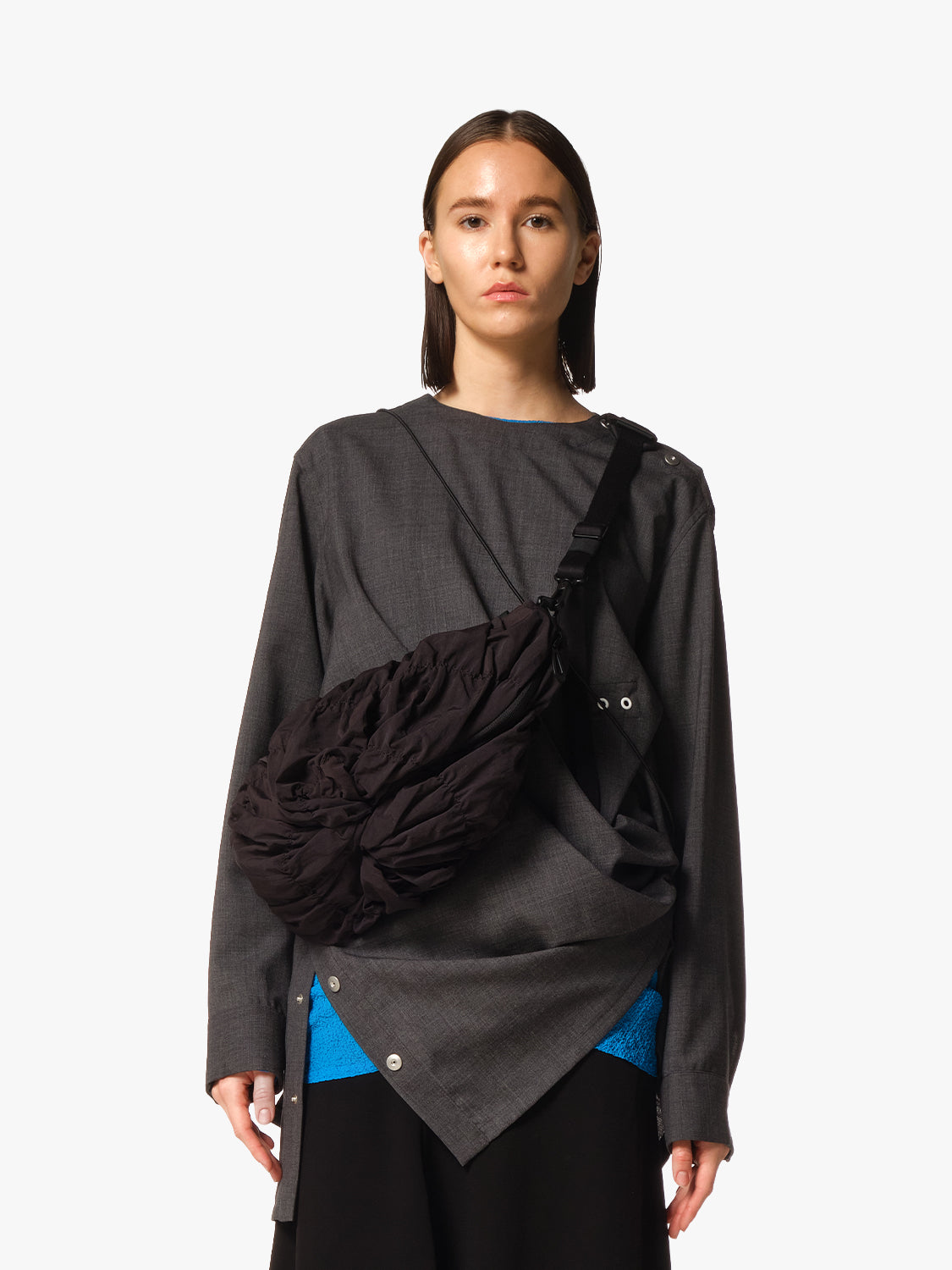 coteetciel Crossbody/Sling Bag Orne Otra Gathered Black côte&ciel US 29229