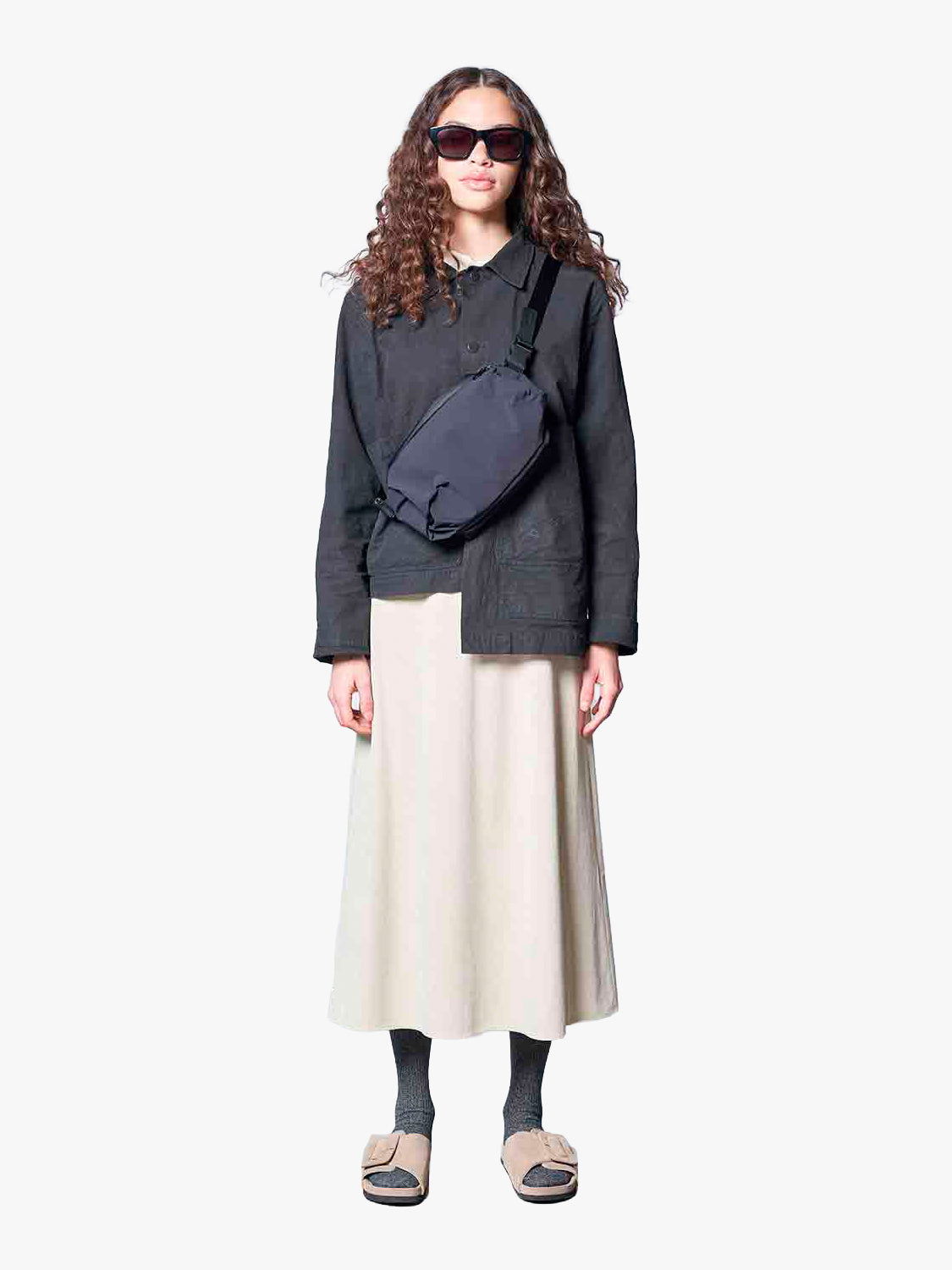 coteetciel Crossbody/Sling/Waist Bag Neda Komatsu Onibegie Nylon Black côte&ciel US 29012