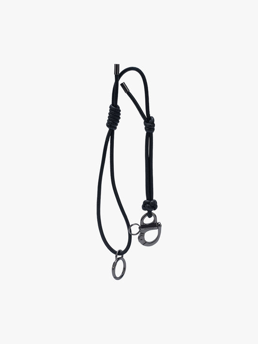 coteetciel Keychain LETGO Cord Knotted Alias Black côte&ciel US 29283