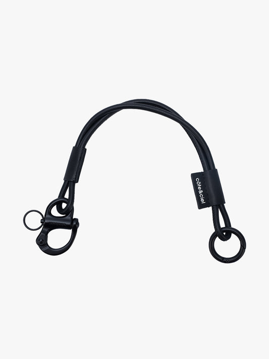 coteetciel Keychain LETGO Cord S Alias Black côte&ciel US 29282