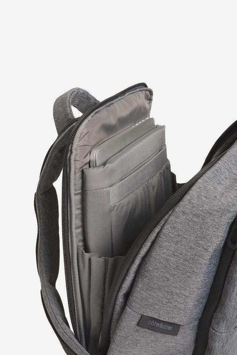 coteetciel Backpack Grey Rhine EcoYarn Grey côte&ciel US 28039